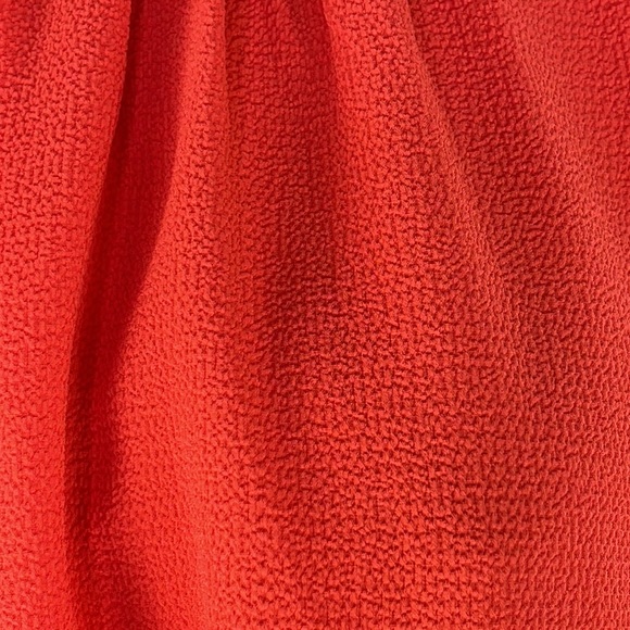 Adrienne Vittadini Coral Red Top - Picture 4 of 9